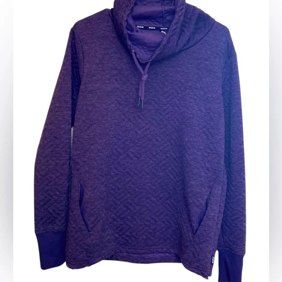 RBX Athletic Cowl Sweatshirt Medium Purple - Picture 1 of 8